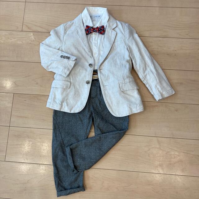 ZARA KIDS(ザラキッズ)のZARA 男の子　フォーマル　セット　卒園　入学 キッズ/ベビー/マタニティのキッズ服男の子用(90cm~)(ドレス/フォーマル)の商品写真