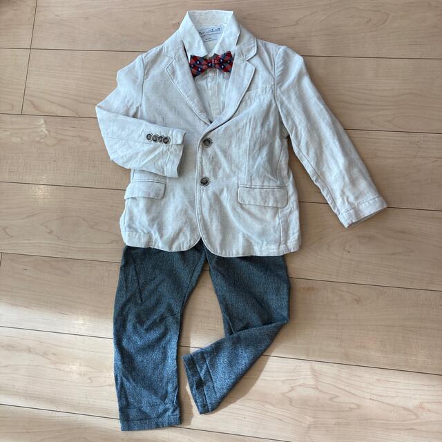 ZARA KIDS(ザラキッズ)のZARA 男の子　フォーマル　セット　卒園　入学 キッズ/ベビー/マタニティのキッズ服男の子用(90cm~)(ドレス/フォーマル)の商品写真