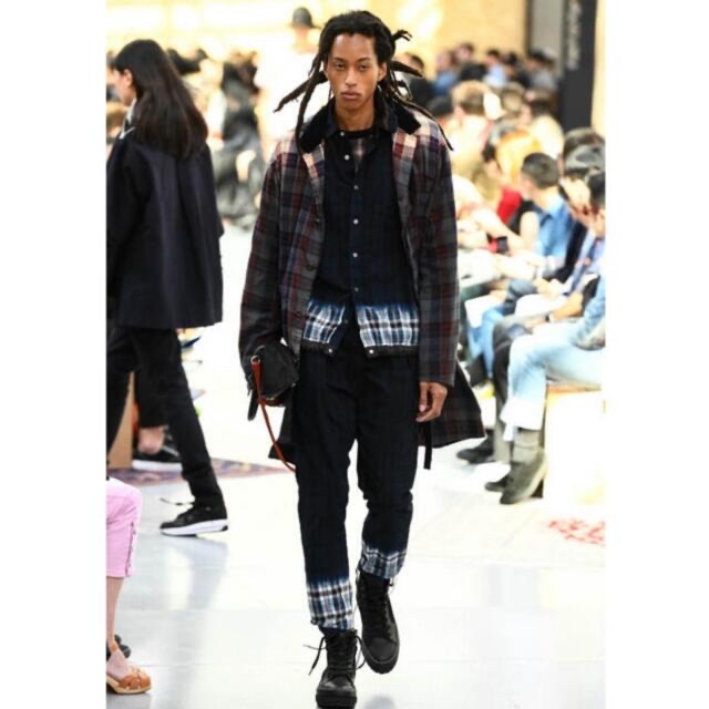 sacai - sacai 20ss チェックチェスター グラデーション サイズ1の通販