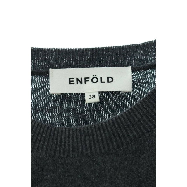 ENFOLD - エンフォルド 19AW 300CA373-2250 サイドスリットニット ...