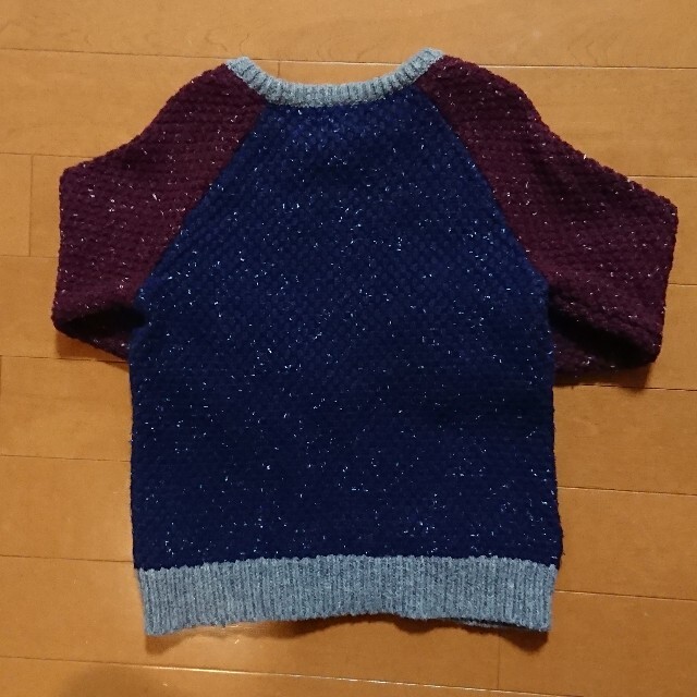 ざっくり ニット セーター 3T【90～100】 キッズ・ベビー キッズ/ベビー/マタニティのキッズ服男の子用(90cm~)(ニット)の商品写真