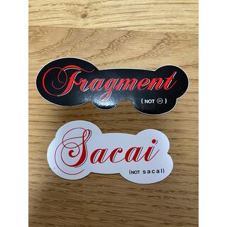 サカイ(sacai)のsacai  fuagment ステッカー　×2(ステッカー)