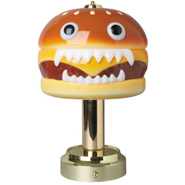 MEDICOM TOY(メディコムトイ)のUNDERCOVER HAMBURGER LAMP ハンバーガーランプ インテリア/住まい/日用品のライト/照明/LED(テーブルスタンド)の商品写真