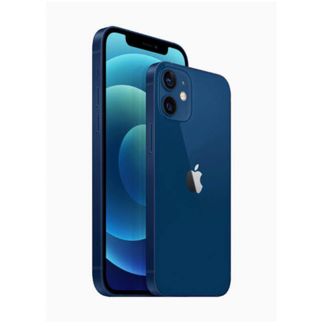 直売純正品 iPhone12mini 128GB ブルー docomo版SIMフリー スマホ/家電