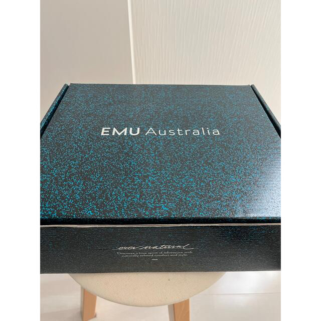EMU(エミュー)のEMU ムートンブーツ　ブラック　ショート丈24センチ レディースの靴/シューズ(ブーツ)の商品写真