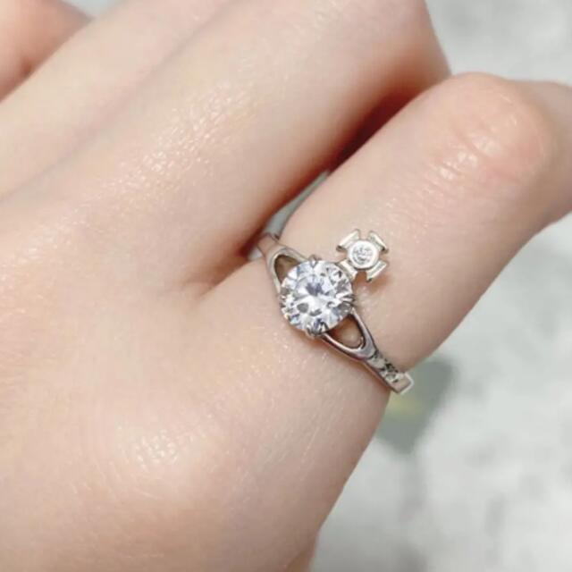 ヴィヴィアン REINA PETITE RING ストーン オーブ