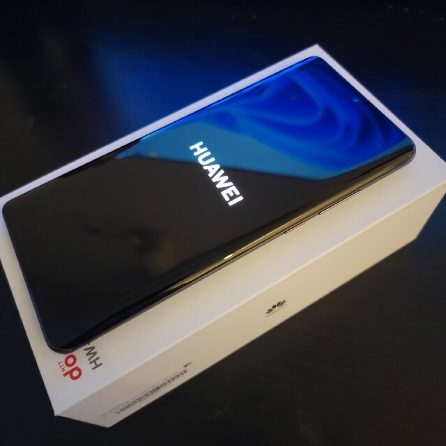 ドコモ Huawei p30 pro ブラック SiMロック解除済