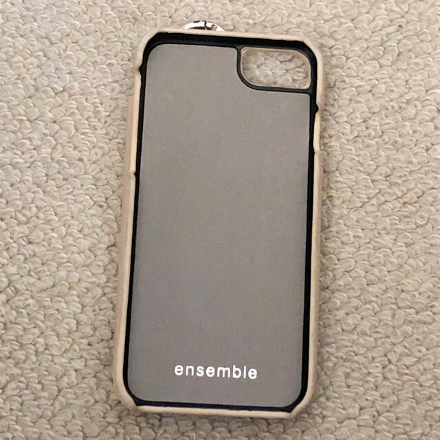 ensemble iphoneケース　ミラーカードケース付きスマホケース スマホ/家電/カメラのスマホアクセサリー(iPhoneケース)の商品写真