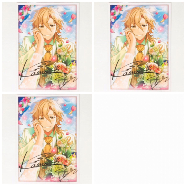 新品★あんスタ★UNDEAD【羽風薫】サインステッカーセット★第二弾★3点セット | フリマアプリ ラクマ