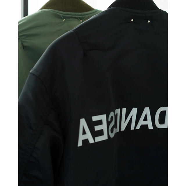 MINEDENIM X WIND AND SEA リバーシブルMA-1 Lサイズ メンズのジャケット/アウター(ミリタリージャケット)の商品写真
