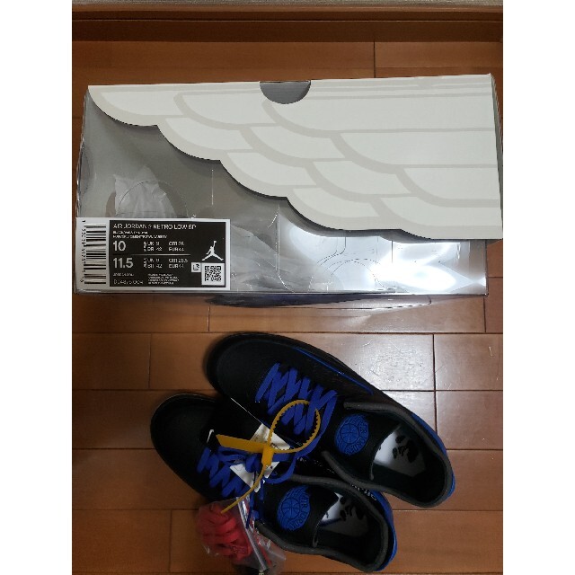 OFF-WHITE(オフホワイト)のOff-White × Nike Air Jordan 2   28cm メンズの靴/シューズ(スニーカー)の商品写真