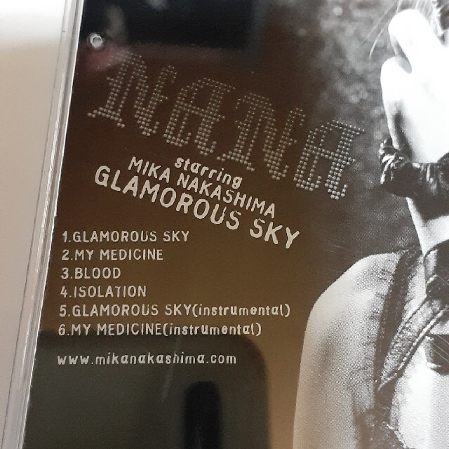 GLAMOROUS SKY　NANA starring MIKA NAKASHI エンタメ/ホビーのCD(ポップス/ロック(邦楽))の商品写真