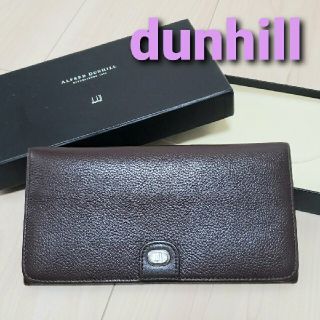 ダンヒル(Dunhill)のダンヒル dunhill レザー 二つ折り 長財布 WG1000A(長財布)