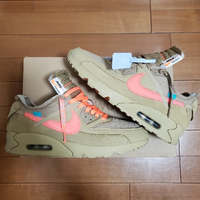 メンズnike airmax 90 off white 28.5cm