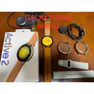 ギャラクシー(Galaxy)のGALAXY Watch active2 スマートウォッチ 　ギャラクシ(腕時計(デジタル))