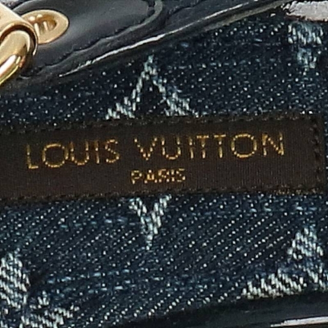 LOUIS VUITTON - ルイヴィトン デニムモノグラムウェッジヒール