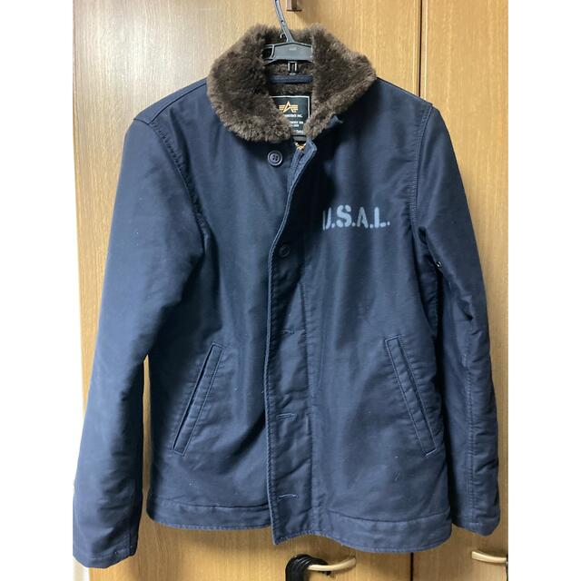 ALPHA INDUSTRIES(アルファインダストリーズ)のアルファN1デッキジャケット メンズのジャケット/アウター(ミリタリージャケット)の商品写真