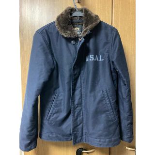 アルファインダストリーズ(ALPHA INDUSTRIES)のアルファN1デッキジャケット(ミリタリージャケット)