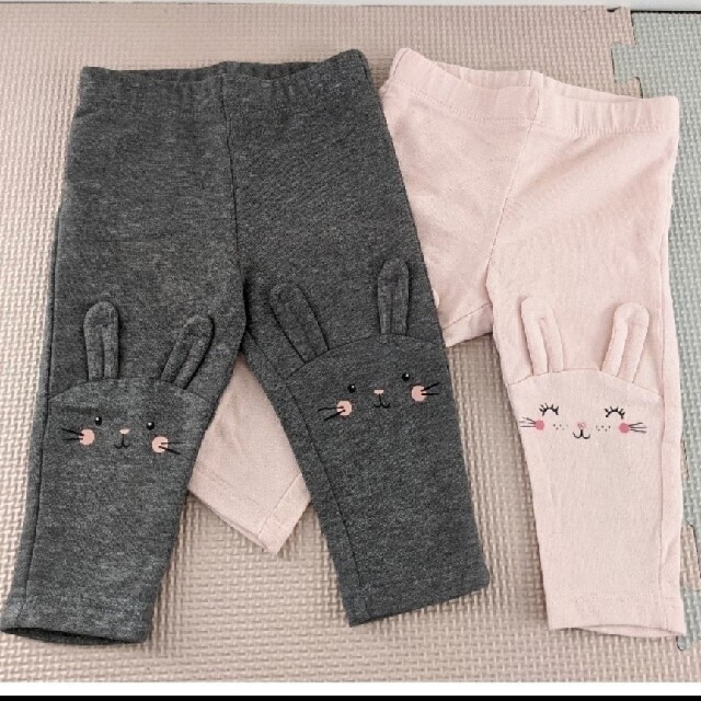 babyGAP(ベビーギャップ)の[専用]ペプラムトップス&レギンス / 裏起毛パンツ / 長袖トップス キッズ/ベビー/マタニティのベビー服(~85cm)(シャツ/カットソー)の商品写真