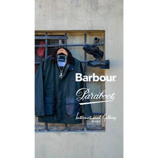 バーブァー(Barbour)のBEAMS限定　Barbour バブアー パラブーツ　ビデイルSL 36 レザー(ブルゾン)