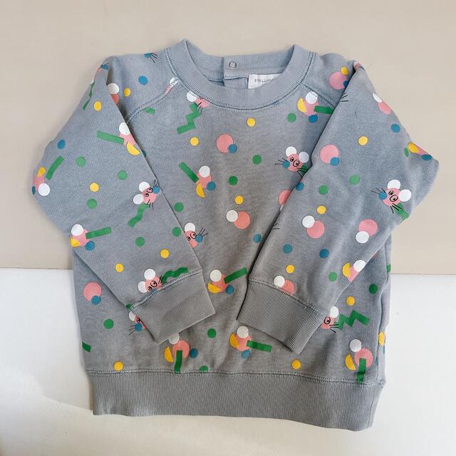 Stella McCartney(ステラマッカートニー)のStellamccartney KIDS トレーナー　裏起毛 キッズ/ベビー/マタニティのベビー服(~85cm)(トレーナー)の商品写真