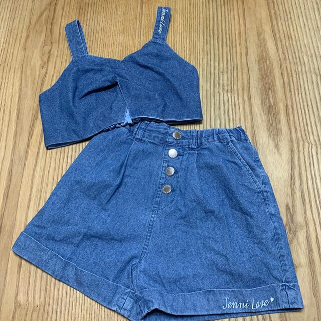 JENNI(ジェニィ)のシスタージェニー　セットアップ　130 キッズ/ベビー/マタニティのキッズ服女の子用(90cm~)(パンツ/スパッツ)の商品写真