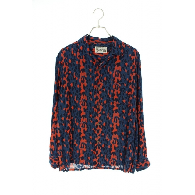 WACKO MARIA - ワコマリア HAWAIIAN SHIRT レオパードレーヨン長袖シャツ メンズ MWACKO MARIAのシャツ