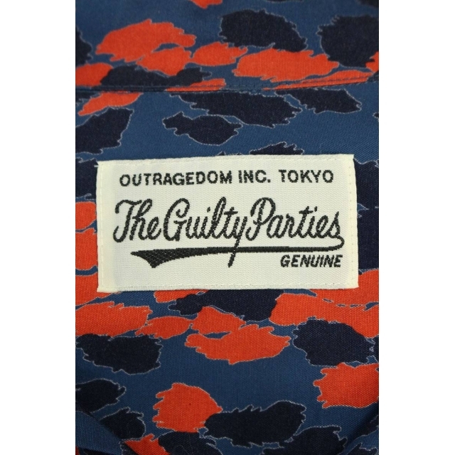 WACKO MARIA - ワコマリア HAWAIIAN SHIRT レオパードレーヨン長袖シャツ メンズ M