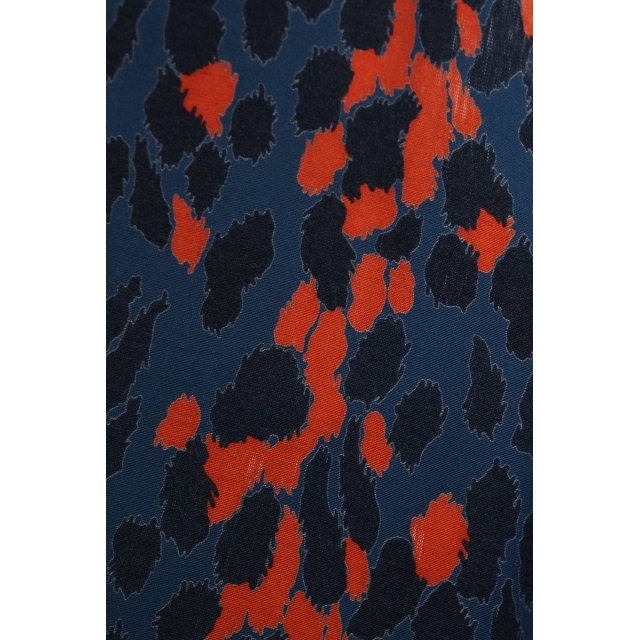 WACKO MARIA - ワコマリア HAWAIIAN SHIRT レオパードレーヨン長袖シャツ メンズ M