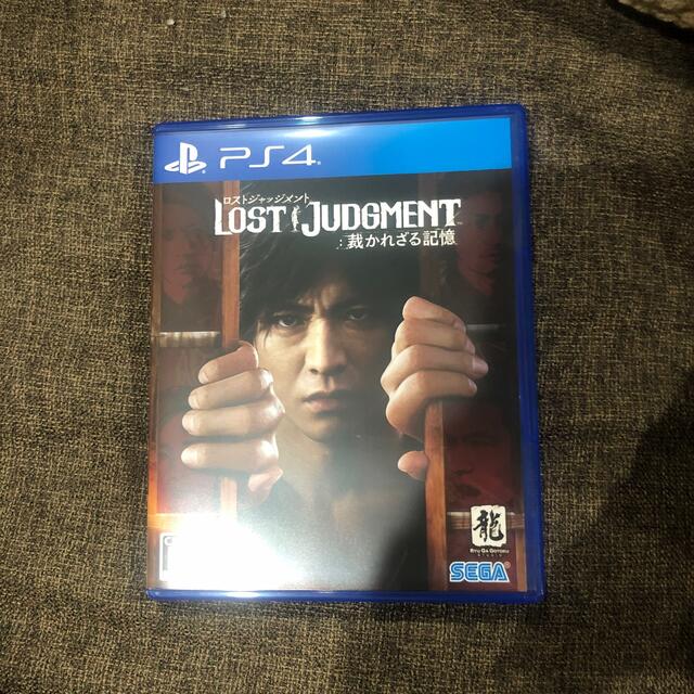 LOST JUDGMENT：裁かれざる記憶 PS4 即日発送