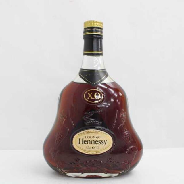 Hennessy ヘネシー XO 金キャップ クリアボトル