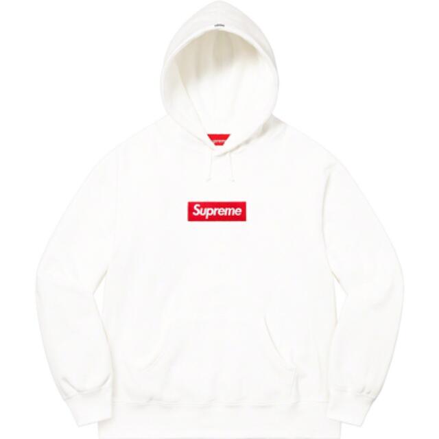 新品未使用FW21 Supreme Box Logo Hooded Sweatshirt