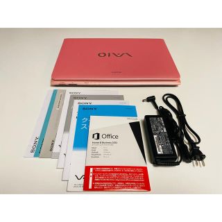 ソニー(SONY)のVAIO 15136CJP(ピンク) Win10 Corei5 1TB 4GB(ノートPC)