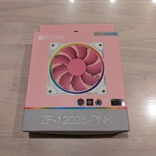 新品未開封 PCファン ID-COOLING ZF-12025-PINK(PCパーツ)