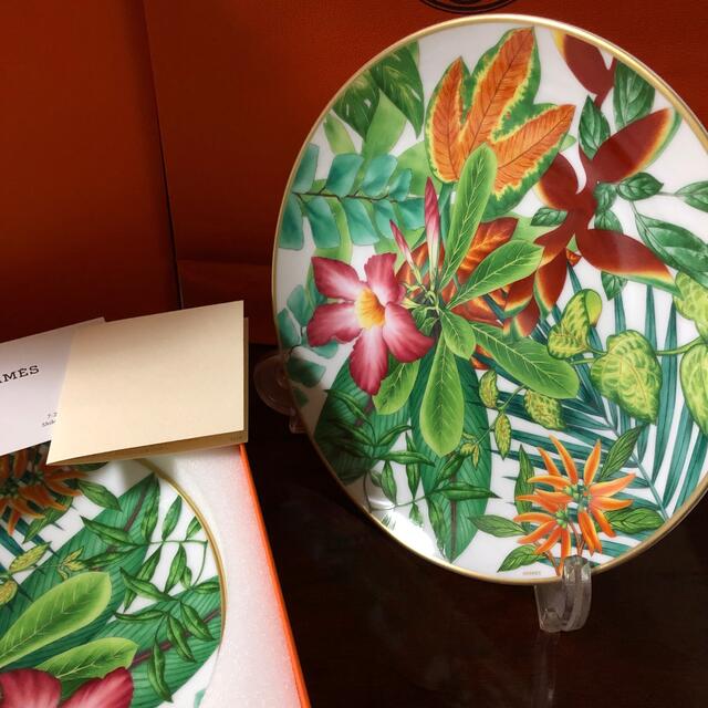 Hermes - エルメス パシフォリアdessert Rose21cm プレート2枚新品未