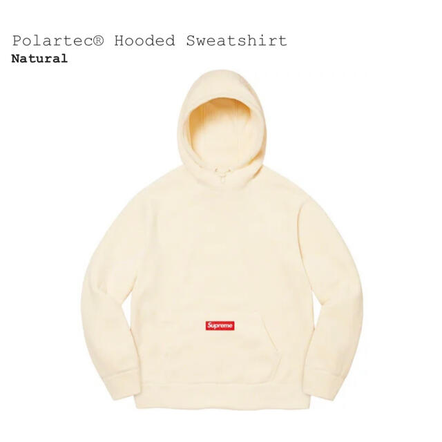supreme Polartec Hooded Sweatshirt XL