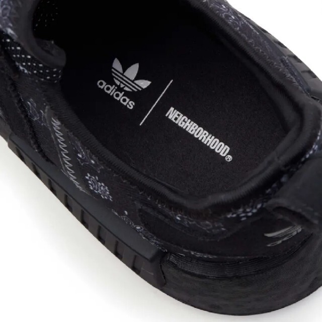 NEIGHBORHOOD(ネイバーフッド)のNEIGHBORHOOD®×adidas NMDR-1ブラック 28.5cm メンズの靴/シューズ(スニーカー)の商品写真