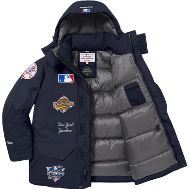 Supreme Yankees 700-Fill Down Jacket