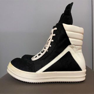 リックオウエンス(Rick Owens)のrick owens ジオバスケット スニーカー 42(スニーカー)