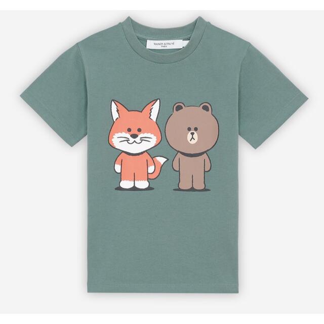 メゾンキツネ　kids TシャツMAISONKITSUNE