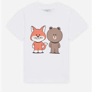 メゾンキツネ(MAISON KITSUNE')のメゾンキツネ　kids Tシャツ(Tシャツ/カットソー)