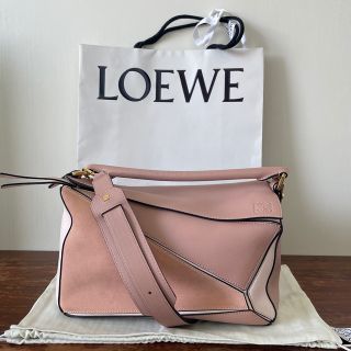 ロエベ(LOEWE)の【はるみ様専用】LOEWE パズル バッグ  ミディアム バイカラー(ハンドバッグ)