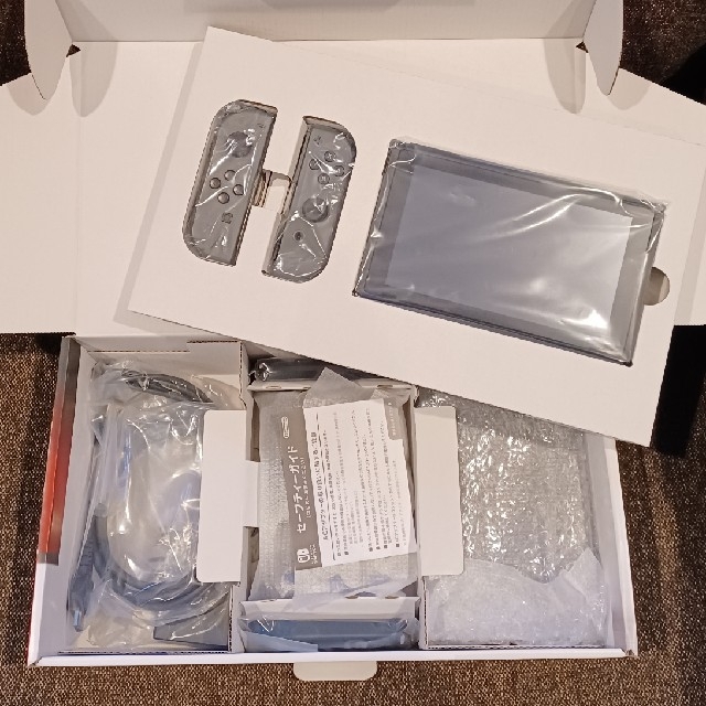 Nintendo Switch JOY-CON グレー 本体  HAC-S-KA