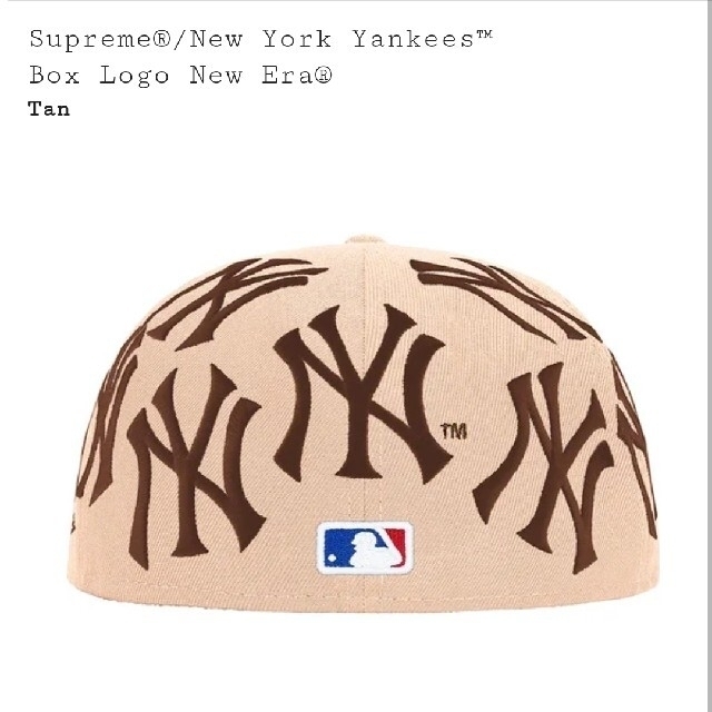 supreme New York Yankees new era 7 1/4 3