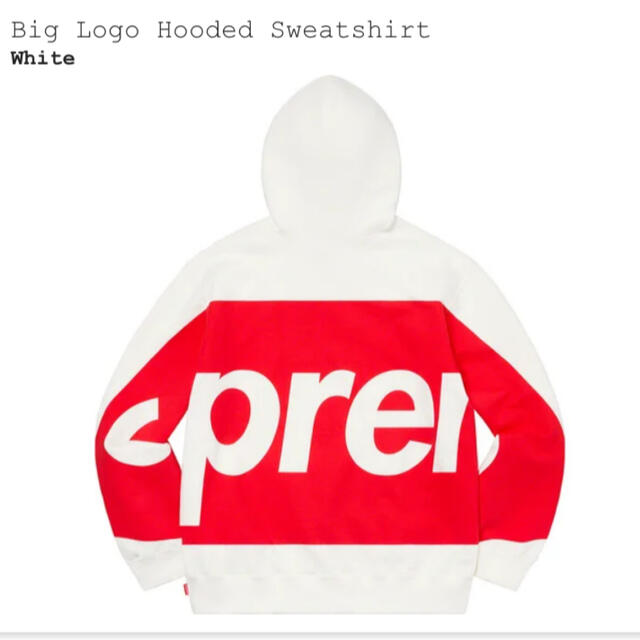 パーカーSupreme Big Logo Hooded Sweatshirt S