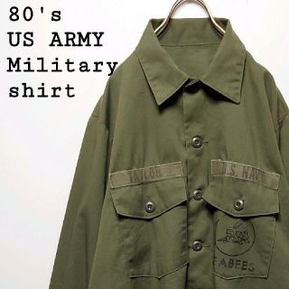 アートヴィンテージ(ART VINTAGE)の【Military】80年代 TAYLOR ミリタリー シャツ 古着 状態⭕️(シャツ)