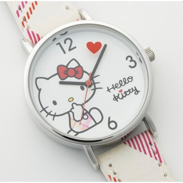 ハローキティ(ハローキティ)の③ハローキティ HELLO KITTY 腕時計 ホワイト レディースのファッション小物(腕時計)の商品写真