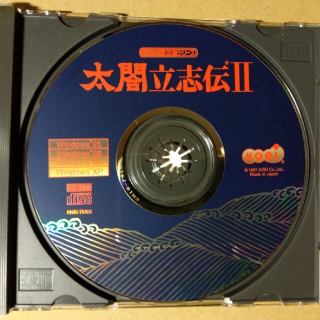 Koei Tecmo Games(コーエーテクモゲームス)の送料込 コーエー定番シリーズ 太閤立志伝II KN10-79106 攻略本付 エンタメ/ホビーのゲームソフト/ゲーム機本体(PCゲームソフト)の商品写真