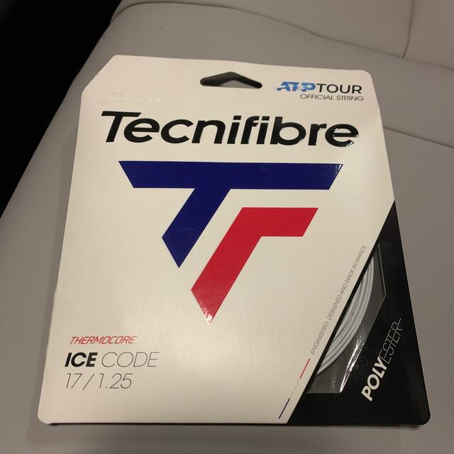 BRIDGESTONE(ブリヂストン)のテニスガット　Tecnifibre アイスコード ICE CODE 1.25 チケットのスポーツ(テニス)の商品写真