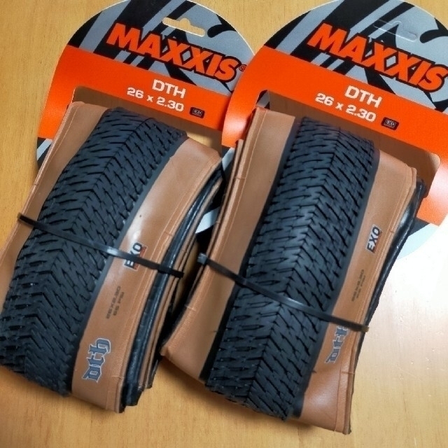 Maxxis DTH 26×2.30 Black ２本セット 新品 マキシス